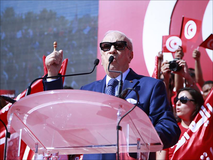 ‪السبسي أحد أبرز مرشحي الرئاسة التونسية‬  (الجزيرة)