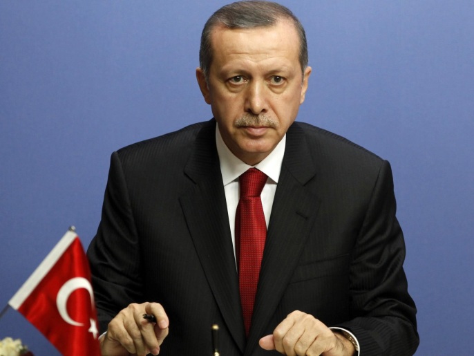 أردوغان اعتبر أن إعدام الكساسبة لا يمت للإسلام بصلة(رويترز-أرشيف)