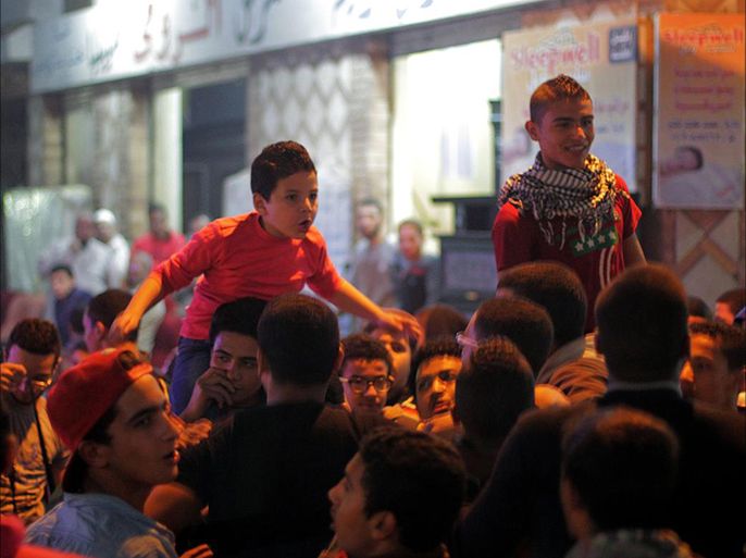 مظاهرات ليلية معارضة للإنقلاب في الجيزة