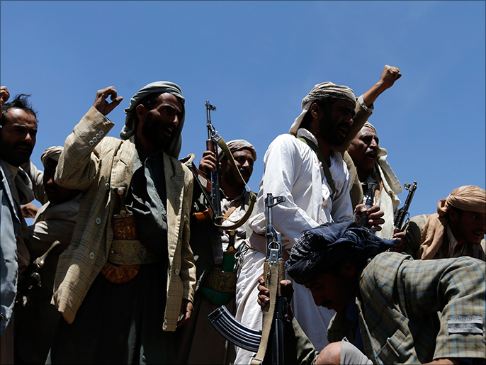 مسلحون حوثيون في صنعاء (الجزيرة نت)
