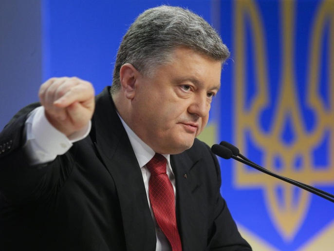 ‪(الأوروبية-أرشيف)‬ بوروشنكو: الولايات المتحدة ستسلم أسلحة إلى أوكرانيا