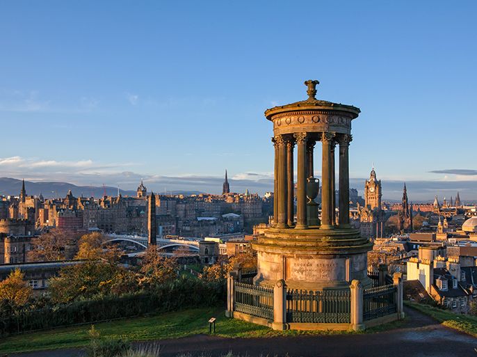 الموسوعة - View over Edinburgh from Calton Hill - إدنبره Edinburgh