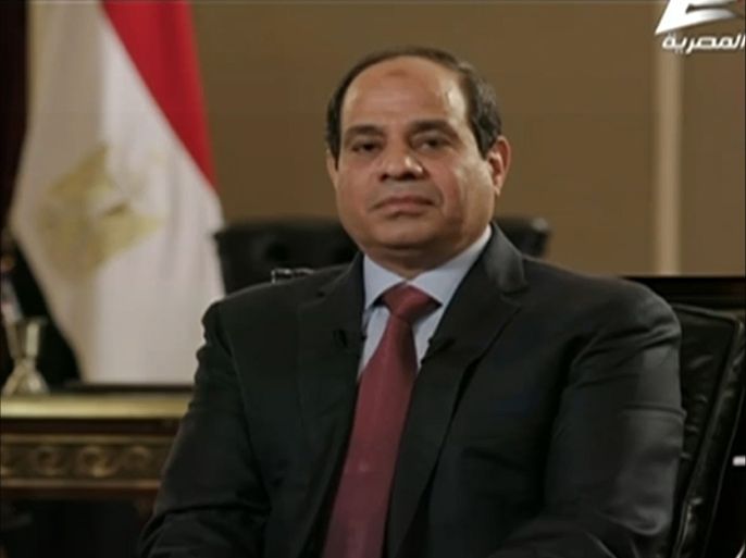 كلمة للرئيس المصري عبد الفتاح السيسي