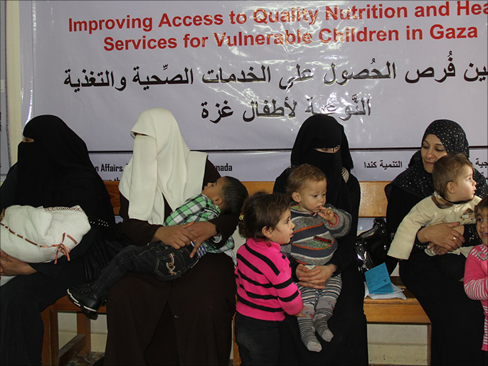 12% من أطفال غزة ممن هم تحت خمسة أعوام يعانون من سوء التغذية المزمن (الجزيرة)