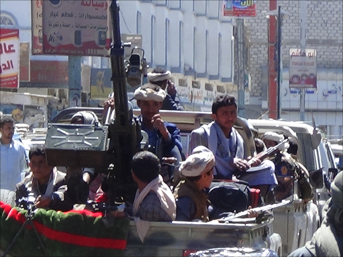 ‪الحوثيون سيطروا على البيضاء بمساندة الجيش منتصف الشهر الجاري‬  (الجزيرة)