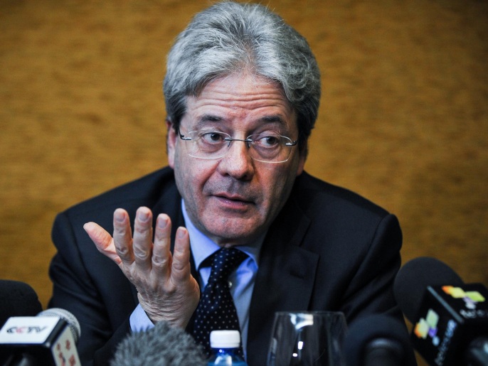 وزير الخارجية الإيطالي أعلن عن تاجيل المؤتمر الثلاثي(غيتي)