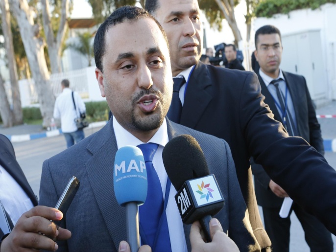 صالح المخزوم النائب الثاني لرئيس المؤتمر الليبي دعا إلى مفاوضات مباشرة (أسوشيتد برس)