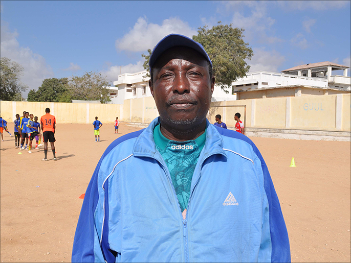 ‪‬ محمد جيلاني: الصومال بحاجة إلى إنشاء مثل هذه الأكاديمية للمساعدة في تخريج لاعبين مزودين بالمهارات(الجزيرة)