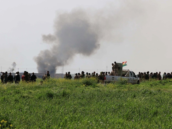 قوات كردية ومليشيات تحاصر قرية البشير جنوب كركوك (غيتي)