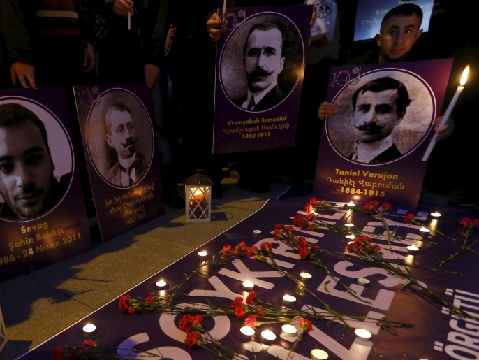 ‪مظاهرة بإسطنبول متضامنة مع ضحايا 