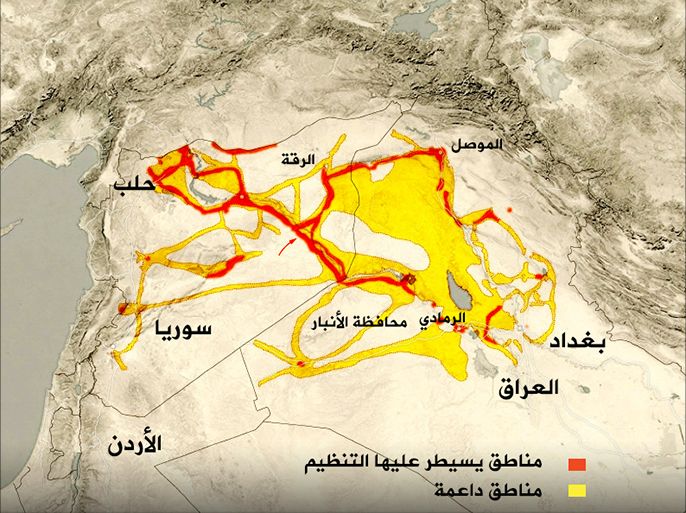 تنظيم الدولة يواصل توسعه في العراق والمناطق الغنية بالنفط في سوريا