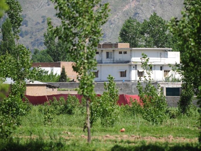 المنزل الذي كان يقيم فيه أسامة بن لادن بمدينة أبت آباد في باكستان قبل اغتياله (غيتي/الفرنسية)
