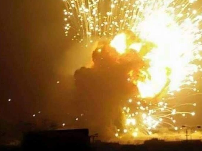قصف قاعدة الديلمي في صنعاء