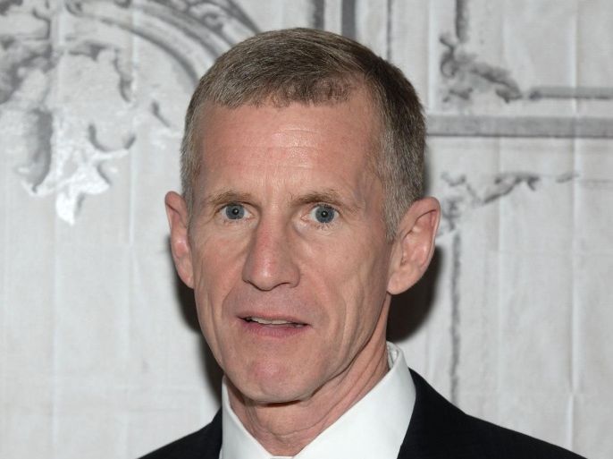 NEW YORK, NY - MAY 14: General Stanley McChrystal visits AOL Build at AOL Studios In New York on May 14, 2015 in New York City.