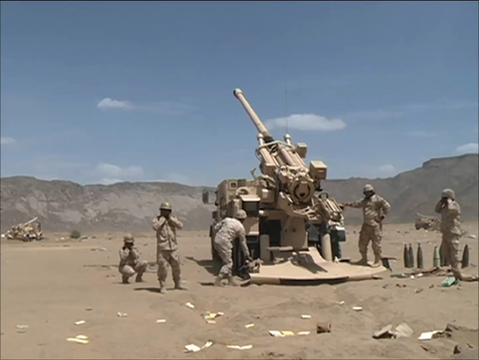 قوات سعودية تطلق النار على الحوثيين من مواقع حدودية (الجزيرة نت-أرشيف)
