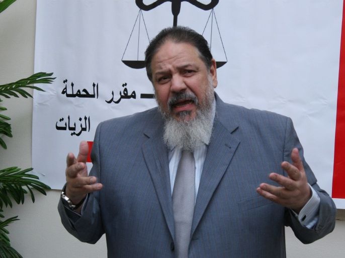 منتصر الزيات مقرر حملة الدفاع عن المحامين المعتقلين بمصر