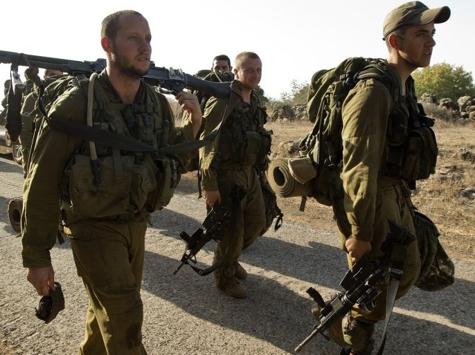 الجيش الإسرائيل في حالة تأهب في الجولان