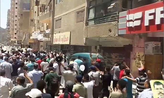 مظاهرات بمصر تحت شعار "الجرح واحد.. لبيك يا أقصى"
