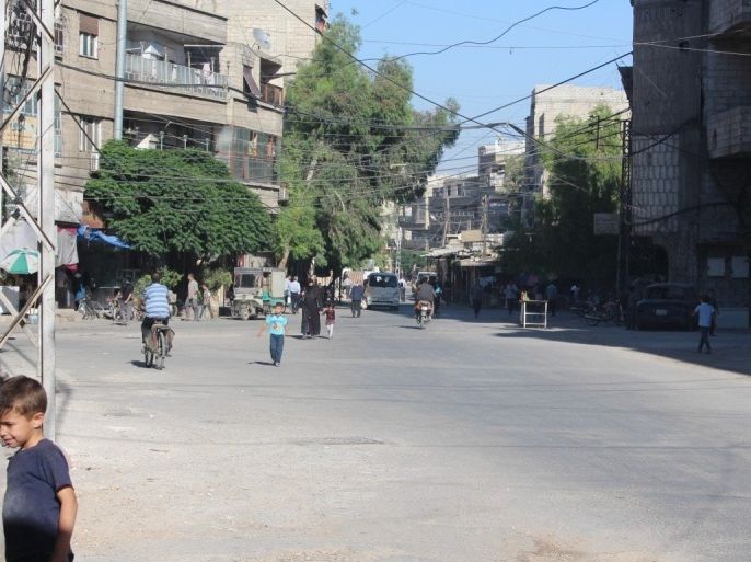 مدينة عربين في غوطة دمشق الشرقية - حزيران 2