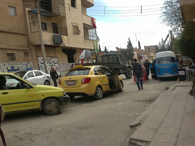 ‪حي الجورة الخاضع لسيطرة قوات النظام‬ (الجزيرة)