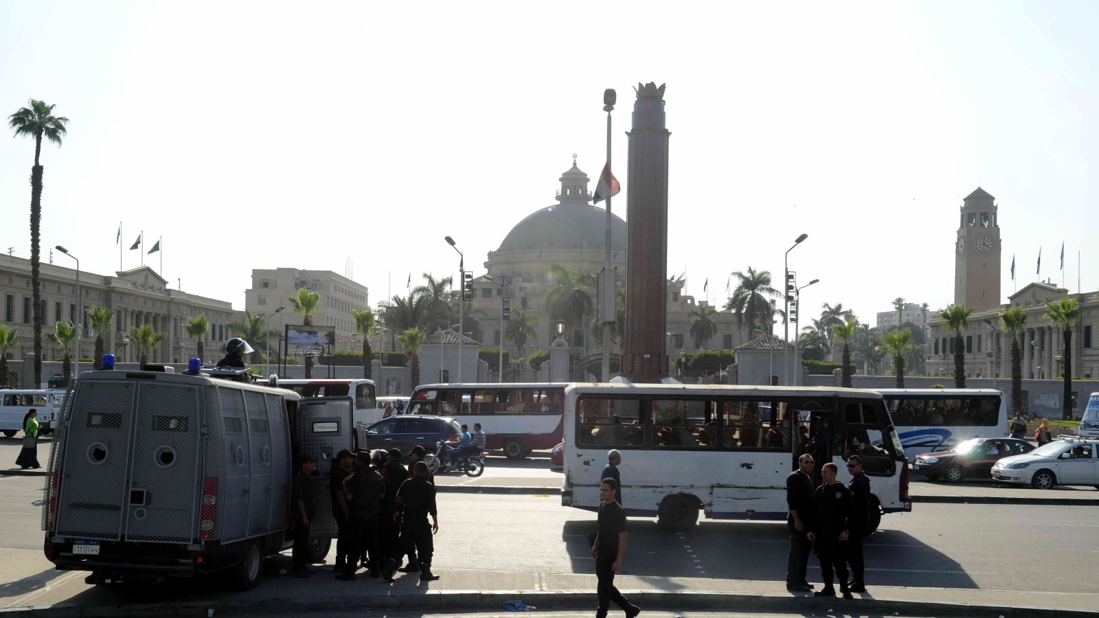 ‪الأمن المصري شن مؤخرا حملة اعتقالات ضد طلبة الجامعات‬ (الجزيرة نت)