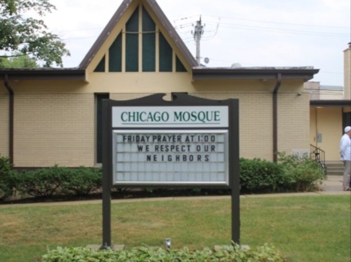 مسجد شيكاغو بني عام 1968 ككنيسة كاثوليكية