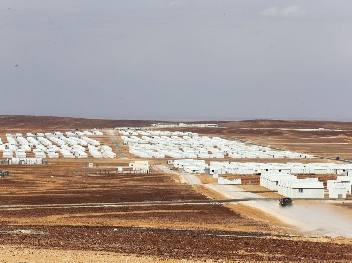 AMMAN, JORDAN - MARCH 25: A new refugee camp for Syrians 'Al- Azraq camp' in the eastern al-Azraq region of Jordan will be opened on April 30 in the capital Amman, Jordan on March 25, 2014.