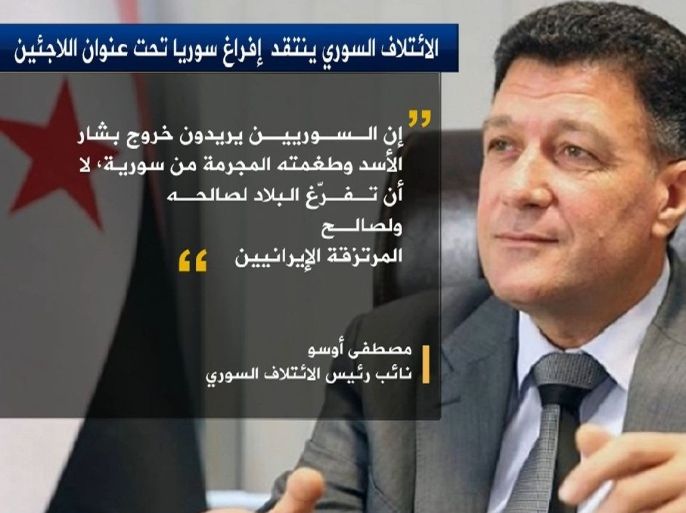 مصطفى أوسو نائب رئيس الائتلاف السوري المعارض