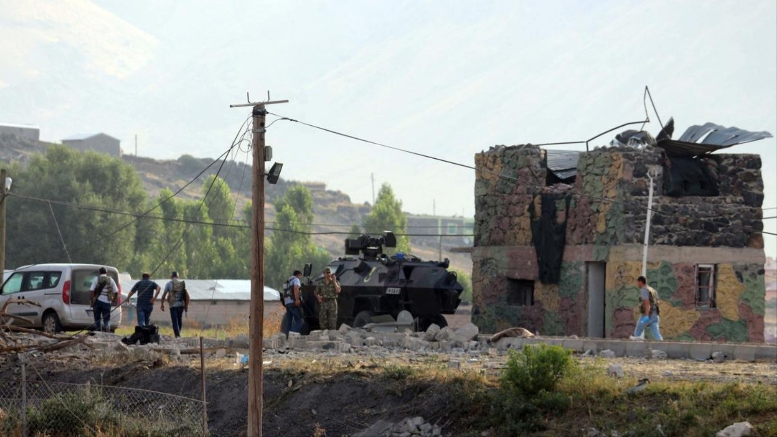 ‪‬ موقع تركي تعرض لتفجير انتحاري نسب لحزب العمال الكردستاني(وكالة الأناضول)