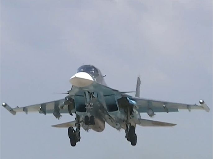 روسيا تستخدم أسلحة متطورة في سوريا