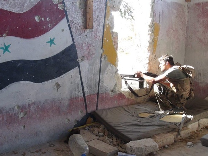 استعدادات المعارضة السورية المسلحة على الجبهات لمواجهة قوات النظام (الجزيرة)