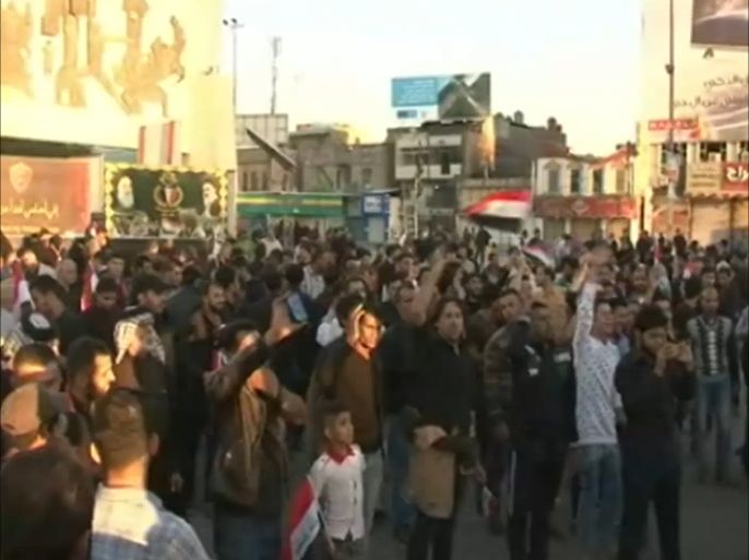 مظاهرات في بغداد والمحافظات العراقية للمطالبة بالاصلاح