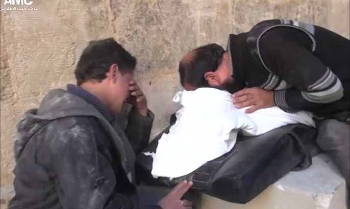 14 قتيلا بغارات روسية على مستشفى للأطفال بريف حلب