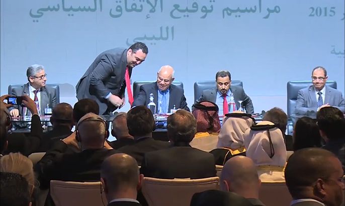 أطراف ليبية توقع اتفاقا بمدينة الصخيرات المغربية