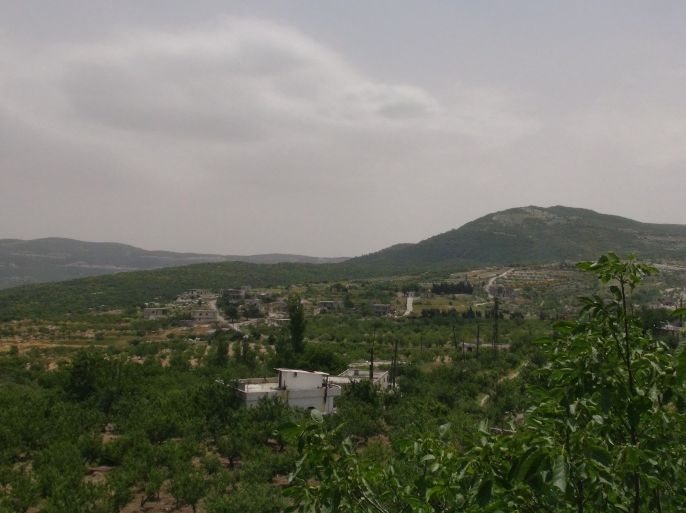 ريف اللاذقية.. جبل غزالة يطل على مساحات واسعة من جبل الأكراد وصولا للحدود التركية