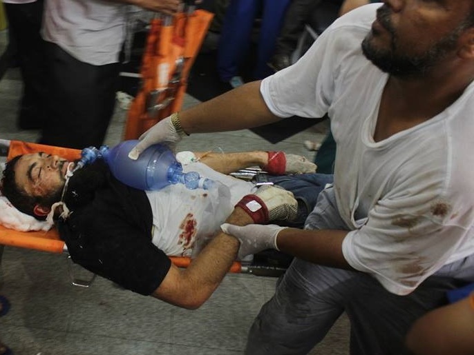 فض اعتصام رابعة يوم 14 أغسطس/آب 2013 (الجزيرة-أرشيف)