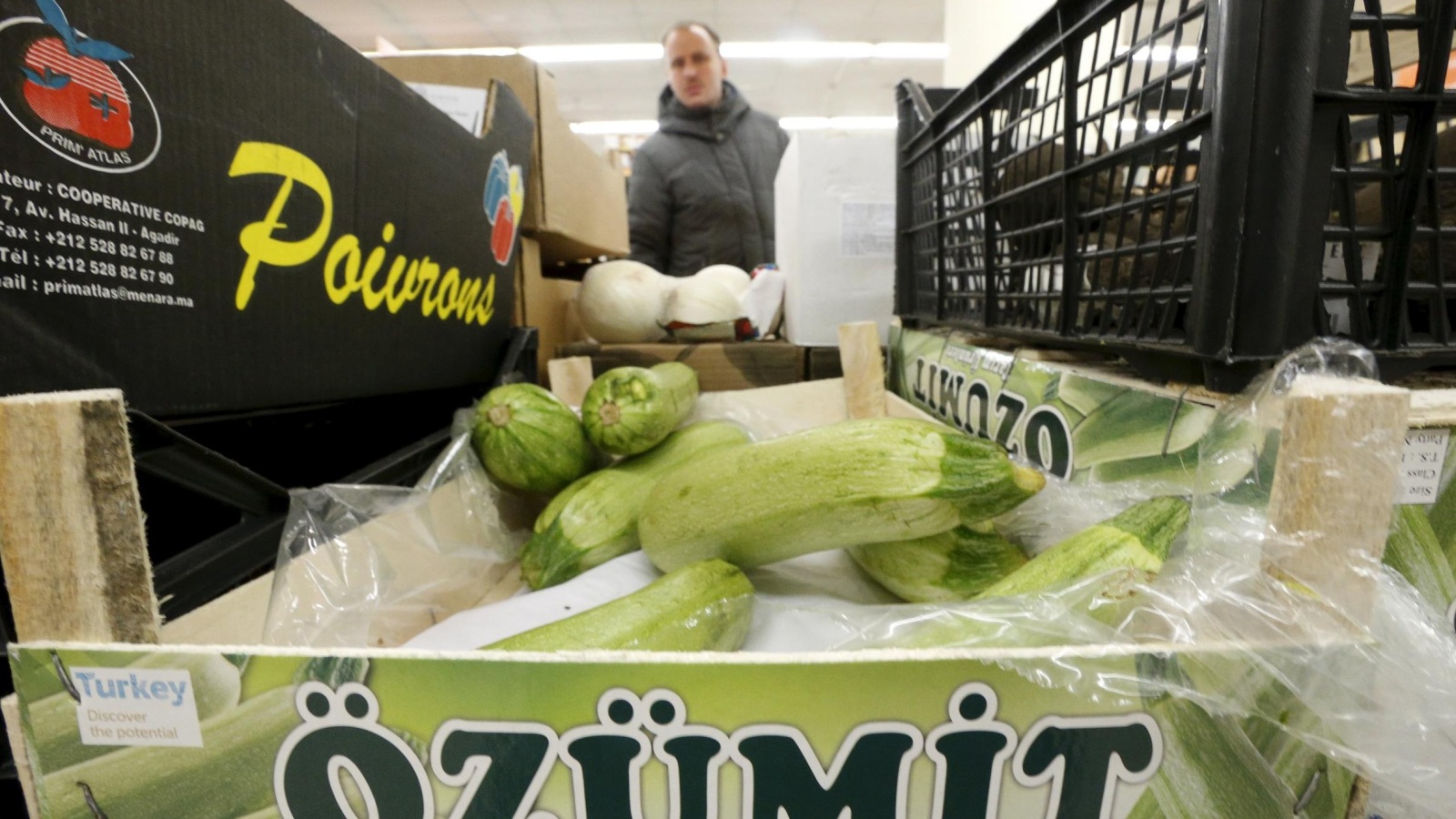 روسيا ستوقف استيراد الخضراوات والفواكه التركية ابتداء من مطلع العام المقبل (رويترز)