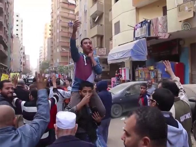 مظاهرات معارضة داعية للحشد في ذكرى "ثورة يناير" بمصر