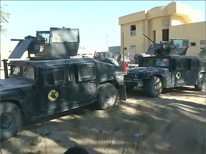 القوات العراقية تواجه مقاومة عنيفة بحي السجارية بالرمادي