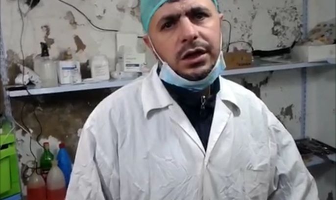 مقابلة مع مدير المهن الطبية بمستشفى مضايا