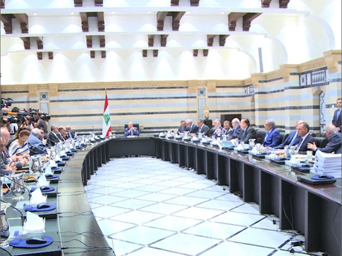 اجتماع للحكومة اللبنانية