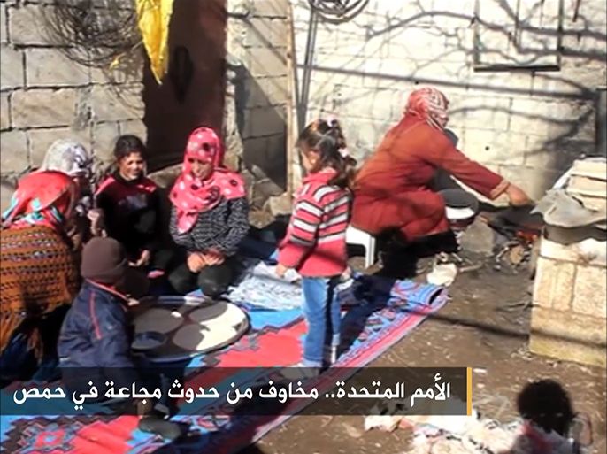 تحذير من مجاعة ووفيات بشمال محافظة حمص