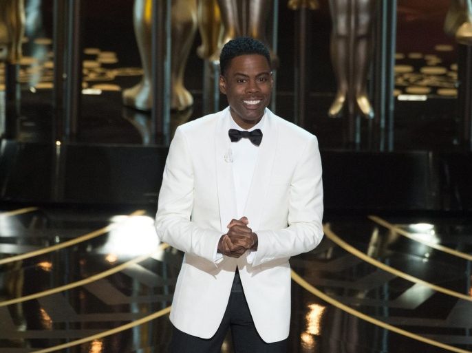 A handout image provided by the Academy of Motion Picture Arts and Science (AMPAS) shows Chris Rock hosting the live ABC Telecast of the 88th annual Academy Awards ceremony at the Dolby Theatre in Hollywood, California, USA, 28 February 2016. The Oscars were presented for outstanding individual or collective efforts in 24 categories in filmmaking. EPA/MARK SUBAN / AMPAS / HANDOUT HANDOUT EDITORIAL USE ONLY/NO SALES/NO ARCHIVES