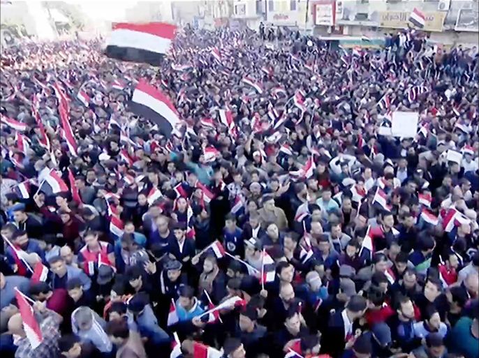 أنصار الصدر يتظاهرون من أجل الإصلاح