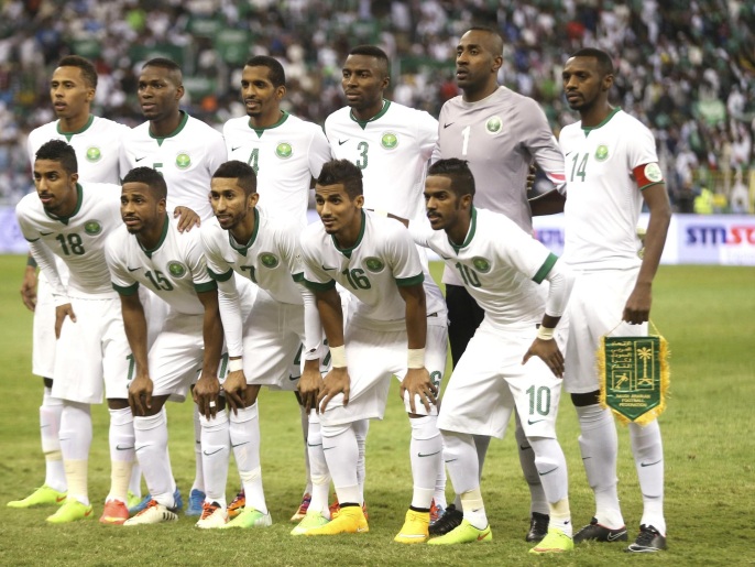  المنتخب السعودي تأهل للدور الثالث من تصفيات المونديال وحجز مقعده في البطولة الآسيوية (رويترز-أرشيف)