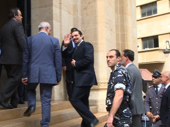 سعد الحريري شارك في الجلسة الـ36 لانتخاب الرئيس (الجزيرة)