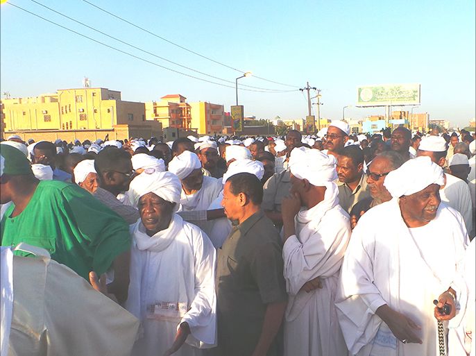 تشييع الترابي ... السودان .... الخرطوم