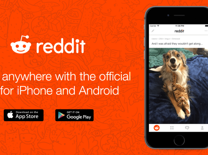 Reddit -new app for Android and iOS (by albawaba alarabyia)