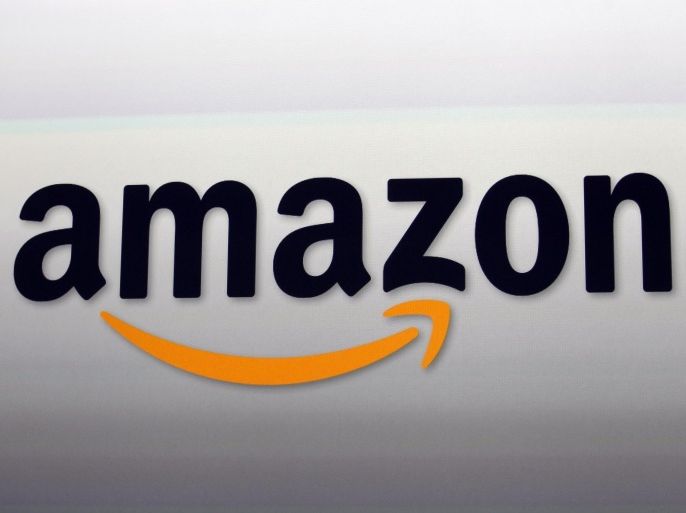 FILE - This Sept. 6, 2012 file photo shows the Amazon logo in Santa Monica, Calif. Stocks for companies in the consumer discretionary sector had by far the best year on the market in 2015, driven higher by big gains from Netflix and Amazon. (AP Photo/Reed Saxon, File)