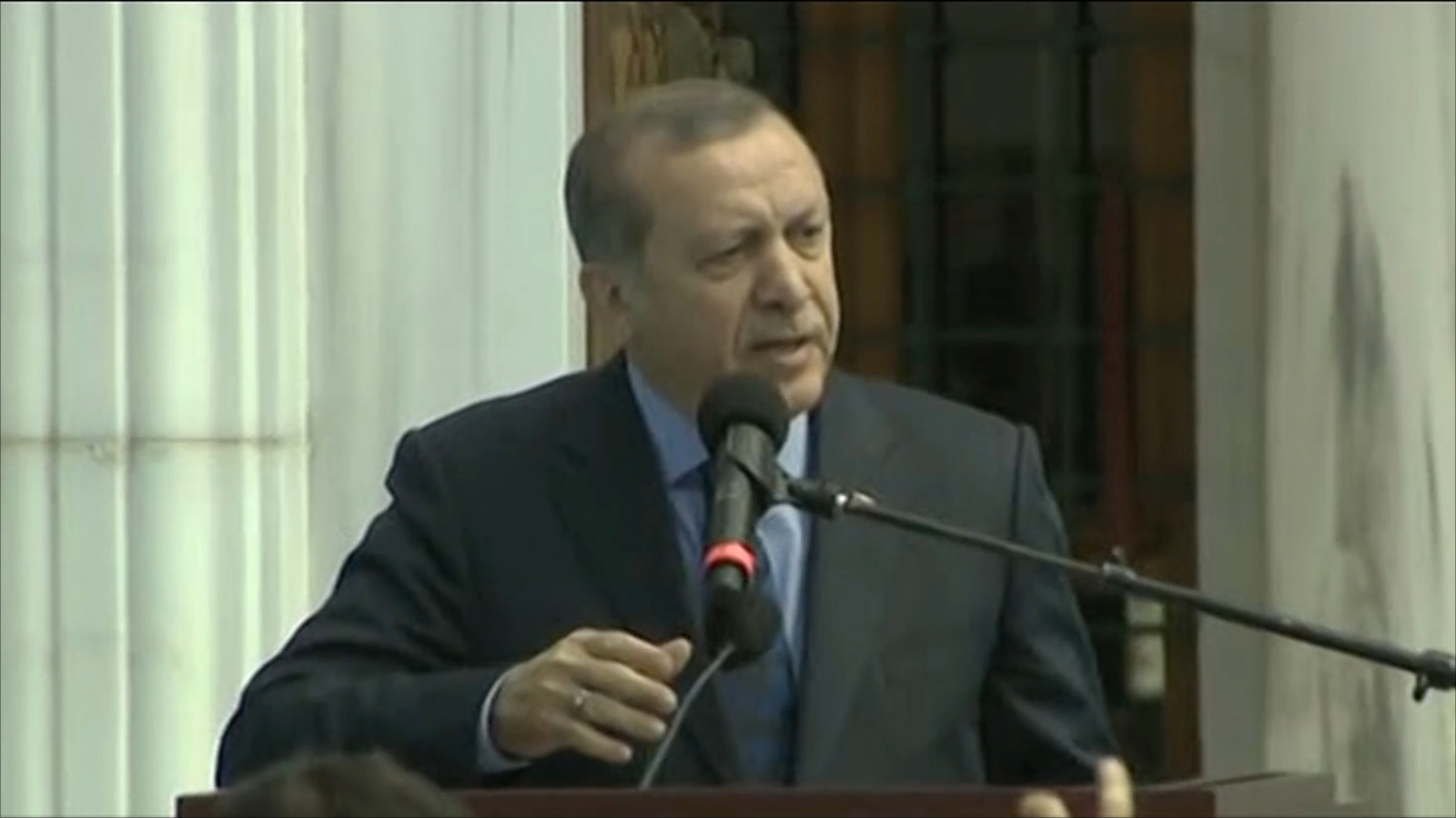 ‪أردوغان أكد في كلمته بالمجمع التركي في ميريلاند أن 